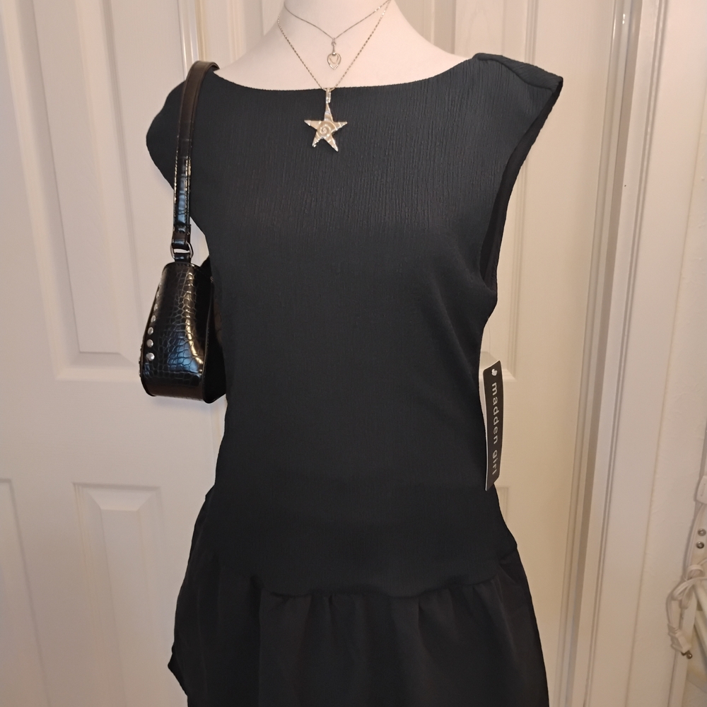Elegant Navy Blue  Steve Madden Dress